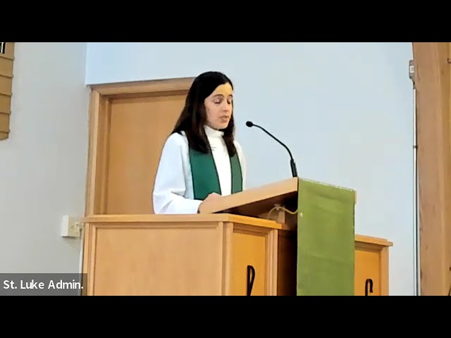 Gospel and sermon for November 13, 2022