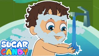 Bath Song | Let's Take a  Fun Bubble Bath | Sugar Candy Nursery Rhymes