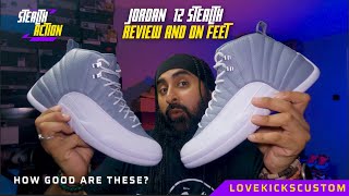 JORDAN 12 STEALTH REVIEW AND ON FEET! NOT JUST A NORMAL 12! THE START OF A PACK? DON'T SLEEP THESE!!