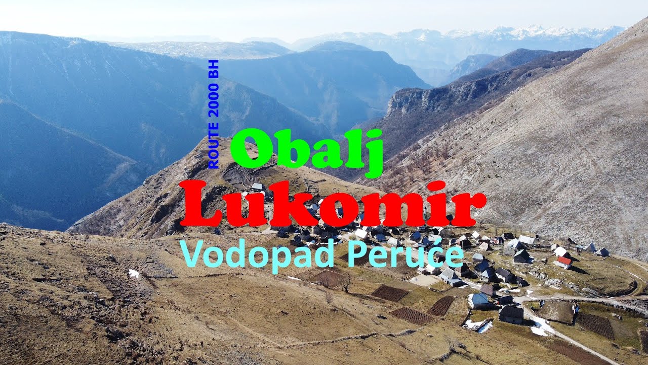 LUKOMIR; Obalj, Vodopad Peruće; 02-2025