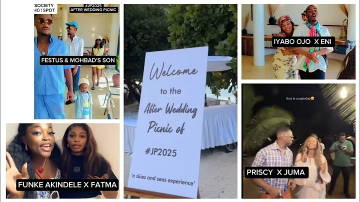 JUMA AND PRISCILLA host Funke AKINDELE, Iyabo Ojo, Enioluwa,Liam Mohbad in Zanzibar.