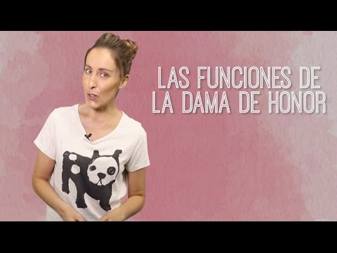 Vídeo: Diferencia Entre Dama De Honor Y Matrona De Honor