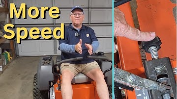 Zero Turn Not Steering Straight? Tracking & Speed Hydro Adjustment