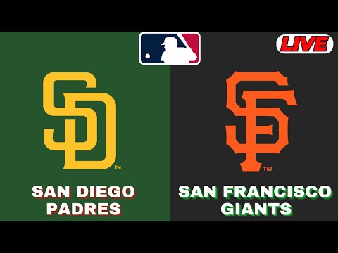 🔴LIVE : San Francisco Giants Vs San Diego Padres | MLB 2025 | MLB Live Baseball Score