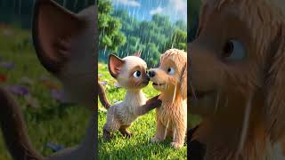Cat vs Dog 🐱🐶 Who Wins the Fun Challenge? 😍🔥 #viral #shorts