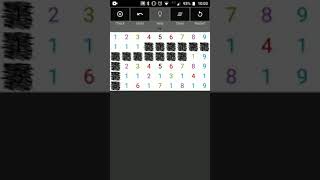 Solution to Numberama Numbers Game 1 - 19 screenshot 2