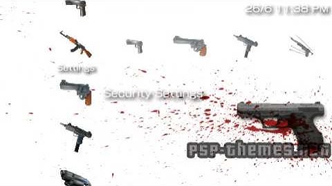 PSP Theme GunZ PSP-Themes.NET