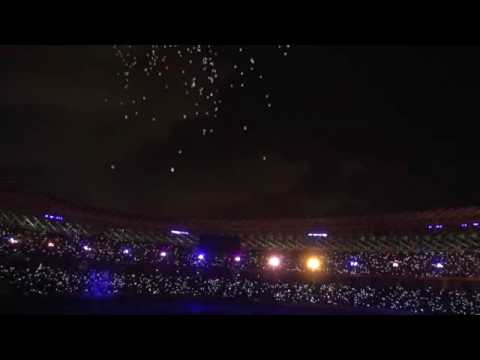 20090726高雄世運閉幕 天燈施放 2