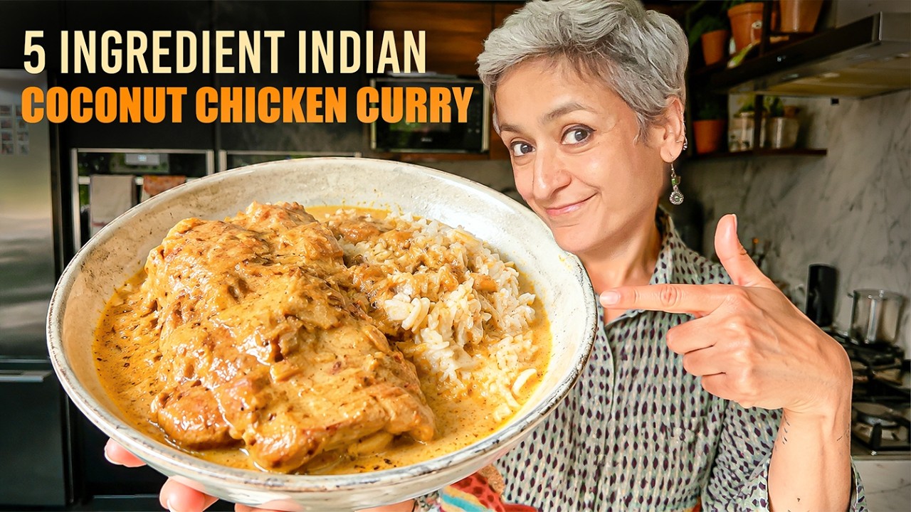 Best COCONUT CHICKEN CURRY recipe! - YouTube