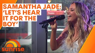 Watch Samantha Jade Lets Hear It For The Boy video