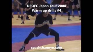 USOEC Japan Tour 2008 Warm up drills #4