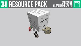 CLEAN MINECRAFT | E31 | Resource Pack Speedart | @Jeffyjeffmc