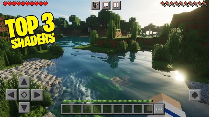 A Melhor SHADER com TEXTURA Ultra REALISTA e LEVE para MINECRAFT PE 1.16+ 