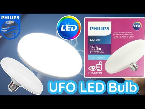 This video is Unboxing and testing the LED Downlight with the Philips brand with 22 watts of white, . 