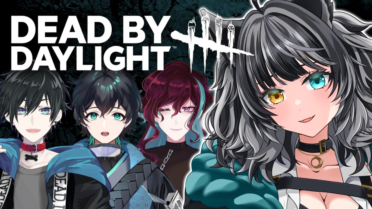 【DeadbyDaylight】逃げ切りたい！【蛇穴ジェシー】【白夜エイト】【夜雲飃】【神月シアン】【vtuber】