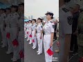 ⚓ Chinese Navy personnel standing in formation during a military event. #Shorts #MilitaryNavy #Army