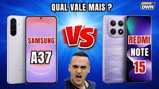 QUAL VALE MAIS ? SAMSUNG A36 5G VS  REDMI NOTE 15 5G  #samsung  #celular #video
