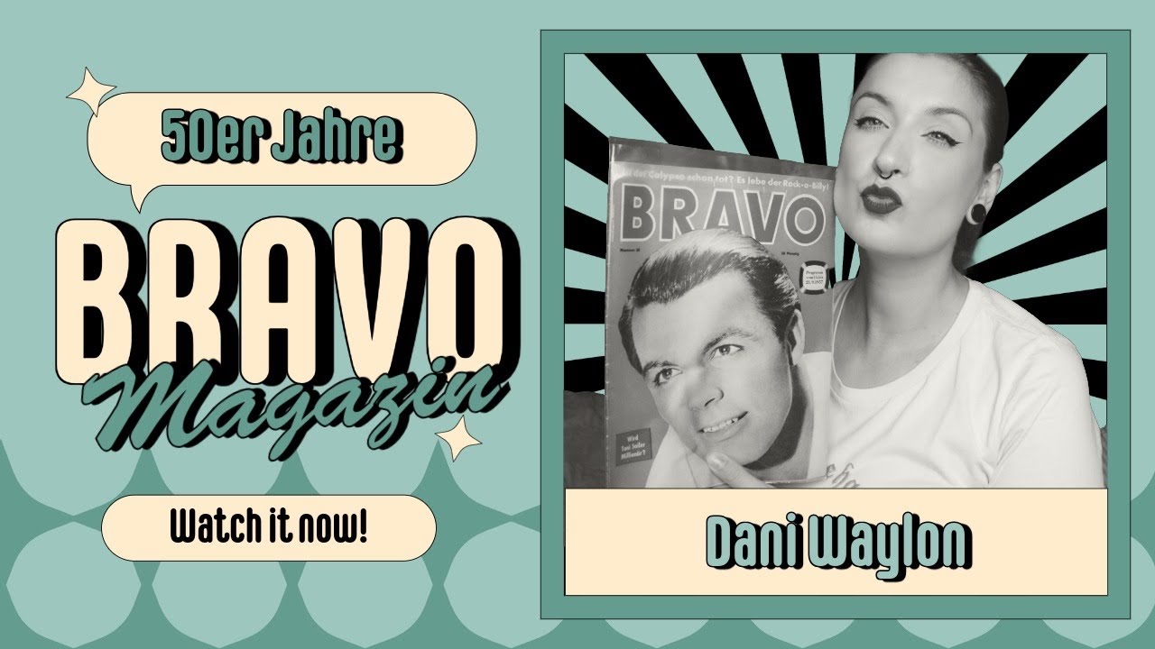 Original 1957 Bravo Magazin