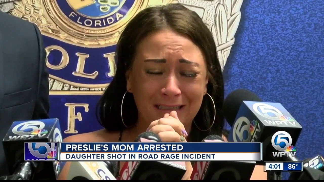 Mother of girl who was shot during road rage incident is arrested over ...