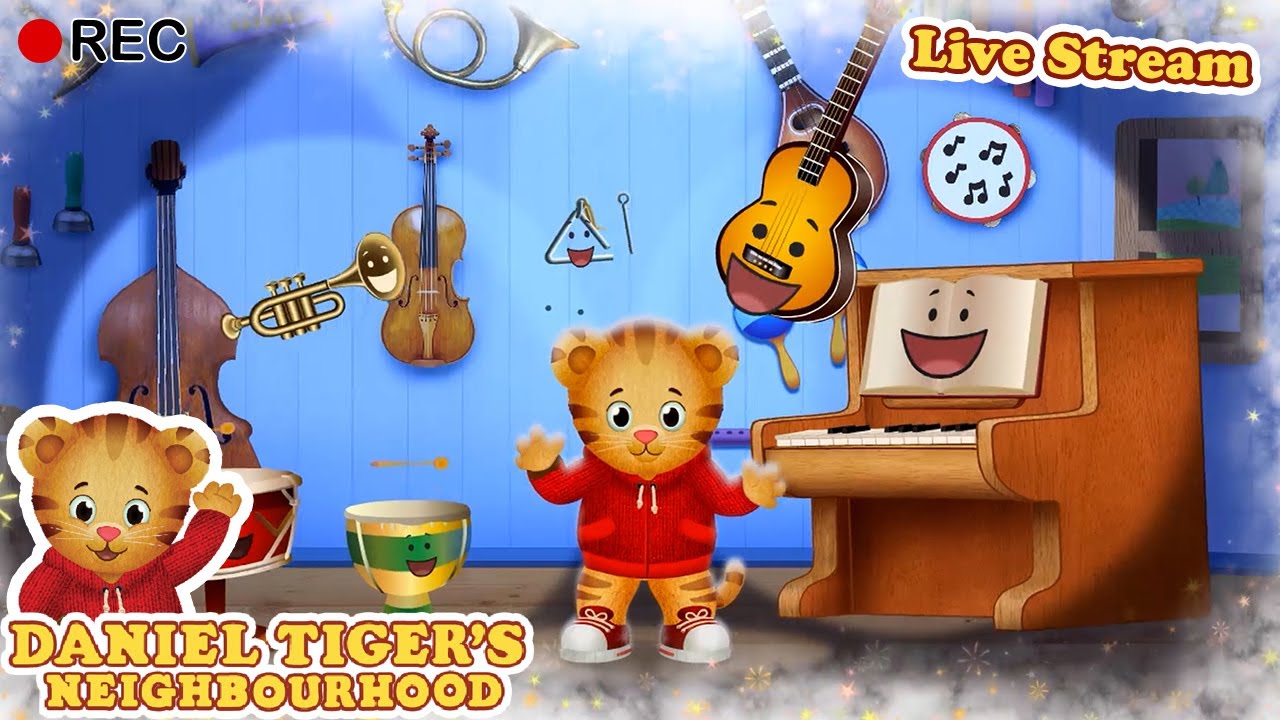 🔴 Daniel Tiger's Neighborhood 🐯 Kids Live Stream 🔴 - YouTube