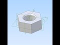 Intro to Alibre Atom 3D - Hex Nut