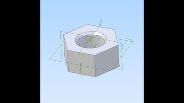 Intro to Alibre Atom 3D - Hex Nut
