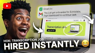 Simple Echlolabs Job I Wish I Knew Sooner  (Application & Transcription Part 1 Exam Answers )