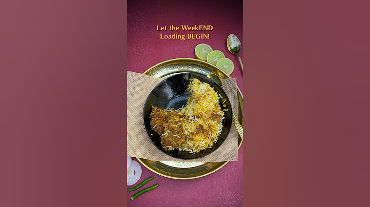 Perfect Weekend Loading | Daawat-E-Khaas | #ChickenBiryani #Shorts #YoutubeShorts