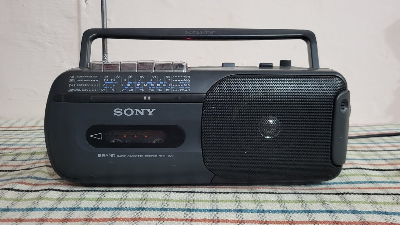 Sony#2in1#Radio#model CFM-155-S [9828622958] (price 2500
