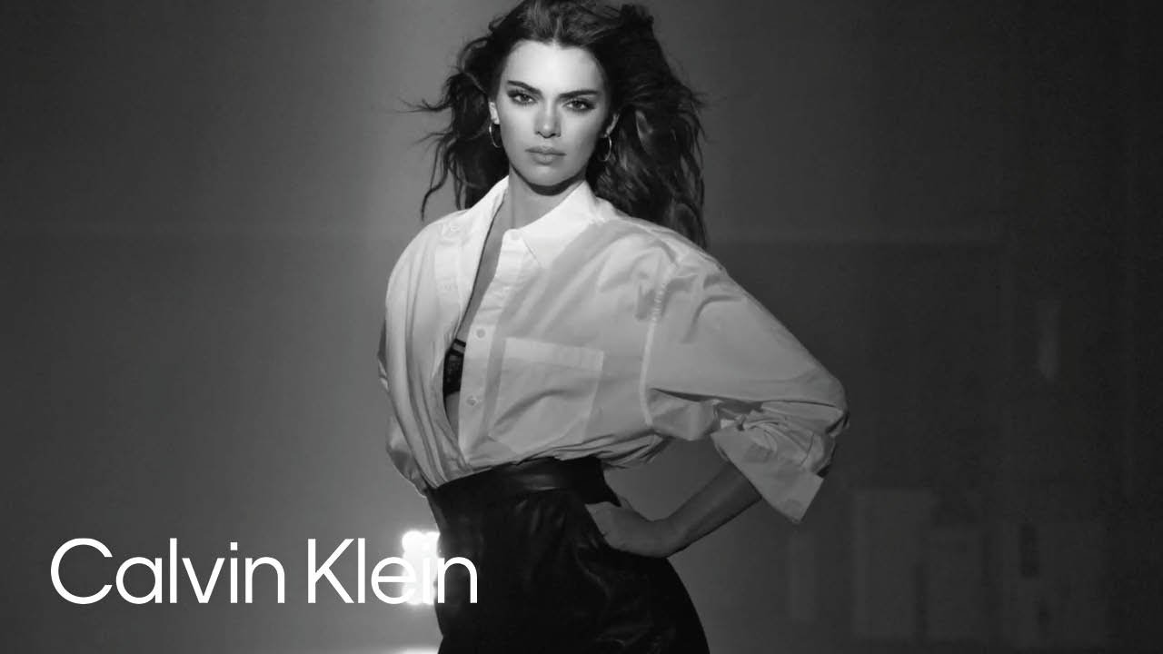 Kendall Jenner and Hairography | Calvin Klein Fall 2023 Campaign