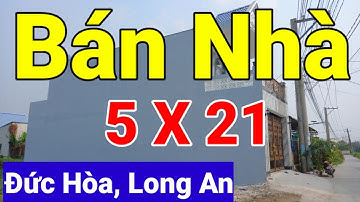 BÁN NHÀ Ở ĐỨC HÒA, LONG AN. NGÃ BA ĐỨC HÒA