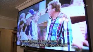 Steve Davies, goalscoring West Ham fan, on Norway TV