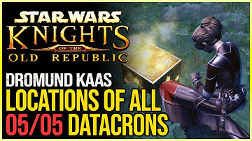 All Dromund Kaas Datacrons The Old Republic