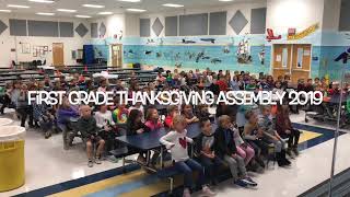 Gulf Breeze Elementary First Grade Thanksgiving Assembly