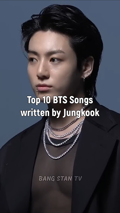 top 10 BTS songs written by Jungkook #jungkook #bts #shorts