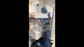 Anesthesia While Awake