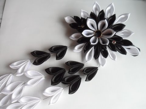 Vidéo: Paon En Technique Kanzashi