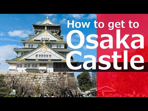 The way to Osaka Castle │ From Naknai Namba Station