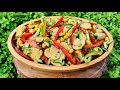 Healthy and Easy Mushroom Salad Recipe!
