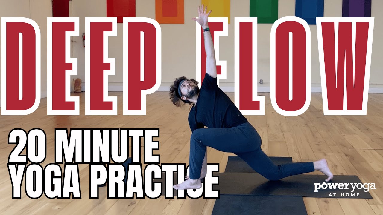 20 minute Deep Flow Yoga with Nick | Longer Holds for Strength ...