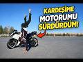 KARDEŞİME MOTORUMU SÜRDÜRDÜM ! R250 MOTOVLOG
