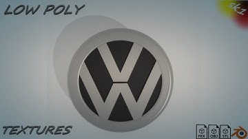 Emblem Volkswagen(part 1) | CGTrader