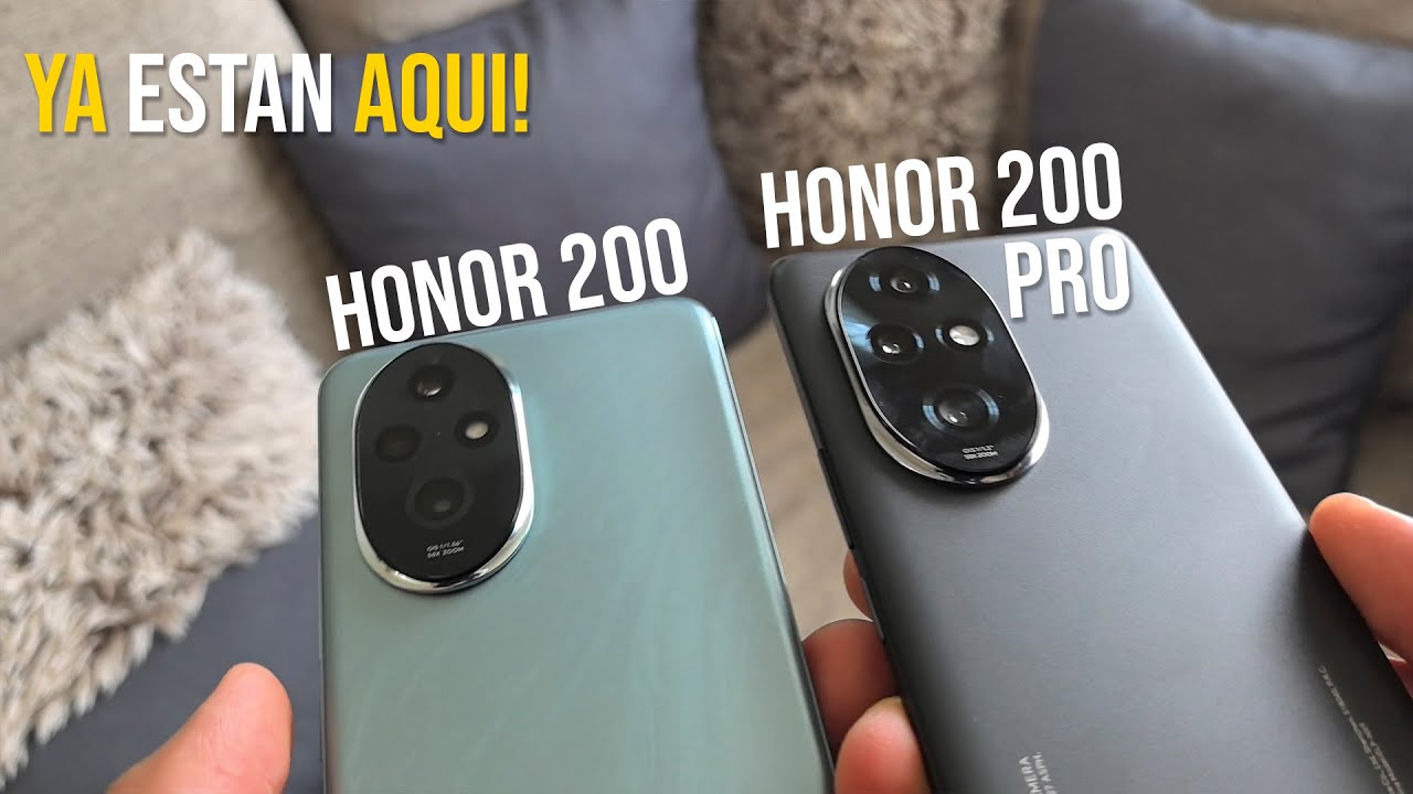 HONOR 200 y 200 PRO || Tienes que conocerlos! - YouTube