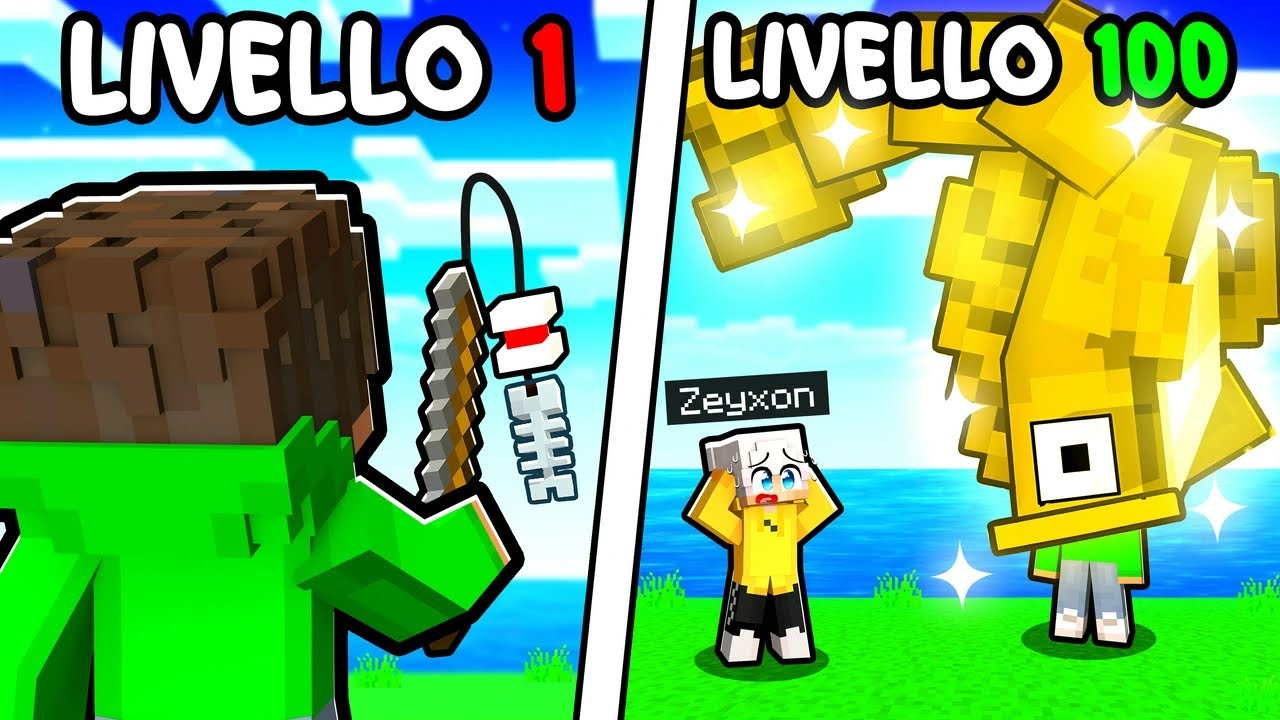 ZEYXON ha EVOLUTO la SUA PESCA in Minecraft!