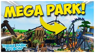 I Visited The *BEST* Mega Park in Theme Park Tycoon 2!