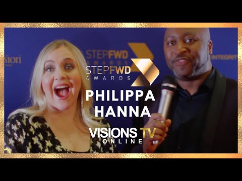 Philippa Hanna - StepFWD Awards 2021 Red carpet Interview | VisionsTVOnline