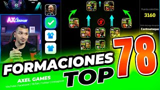 TOP MEJORES FORMACIÓNES "OCULTAS" de la SEMANA ✅ PARTE 78 🔥 BEST Formations eFootball 🔥 AXG