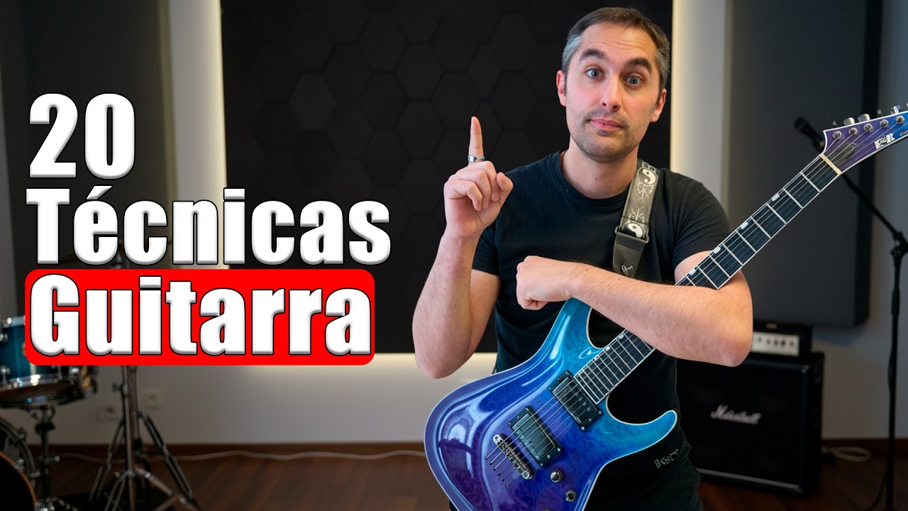 Si NO conoces estas 20 Técnicas de Guitarra, estás estancado