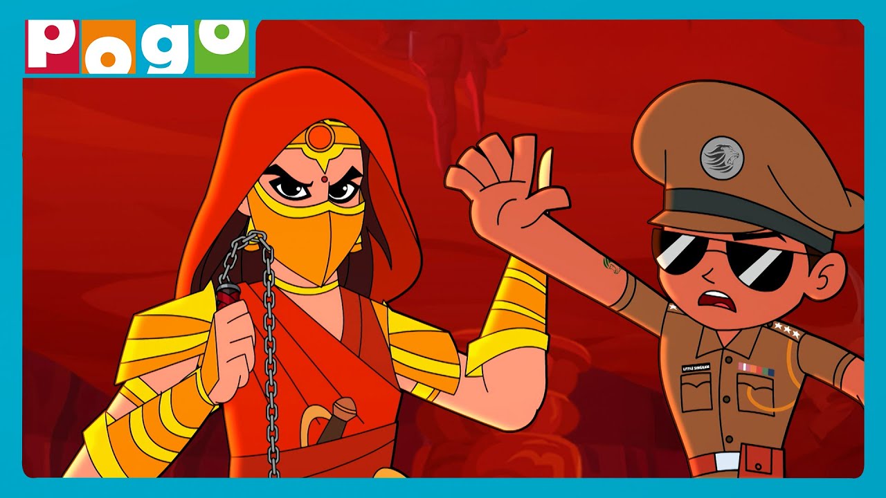 Little Singham🦁| Queen Raksha Ki Entry!👑| Cartoon For Kids😍​| Hindi Cartoon😍​| 
