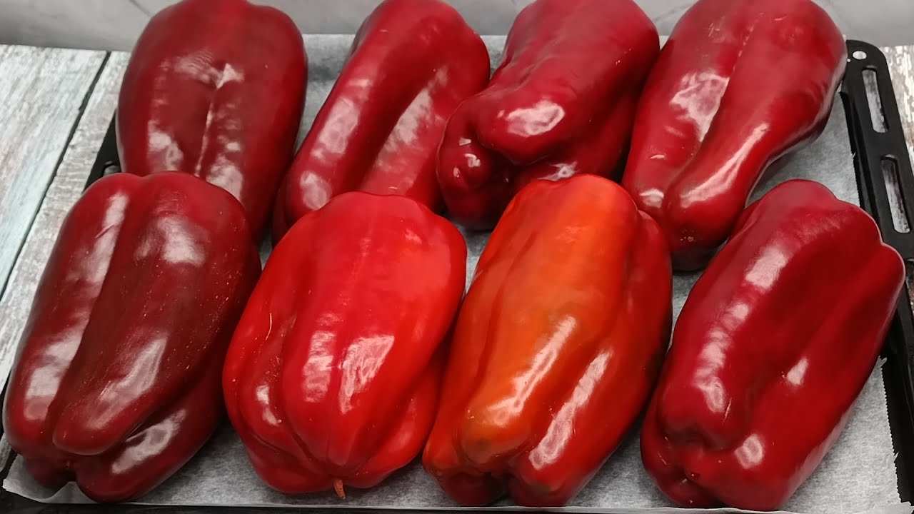 Cómo hacer Pimientos Asados y Truco Para Pelarlos Fácilmente.